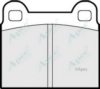 APEC braking PAD121 Brake Pad Set, disc brake